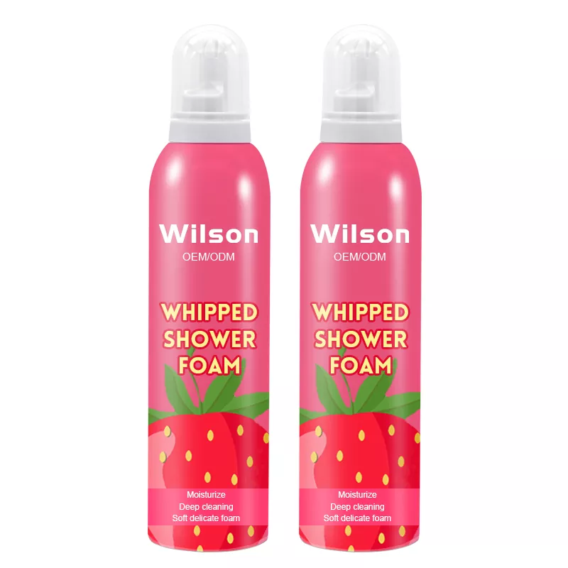 Піна для душу зі стійким заспокійливим ароматом Strawberry